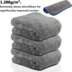 2pcs 1200GSM Microfibre Cleaning Cloth 40x40cm | Ultra Thick Car Drying Towel