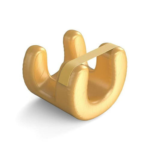 Gold contoured beauty pillow colour option