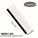 4pcs Acrylic Computer Monitor Right Side Memo Board, for Sticking Notes, Memos