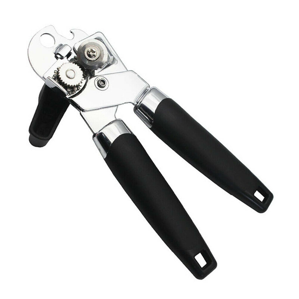 2PCS Stainless Steel Can and Bottle Opener - Manual Heavy Duty 3 in 1 Kitchen Opener