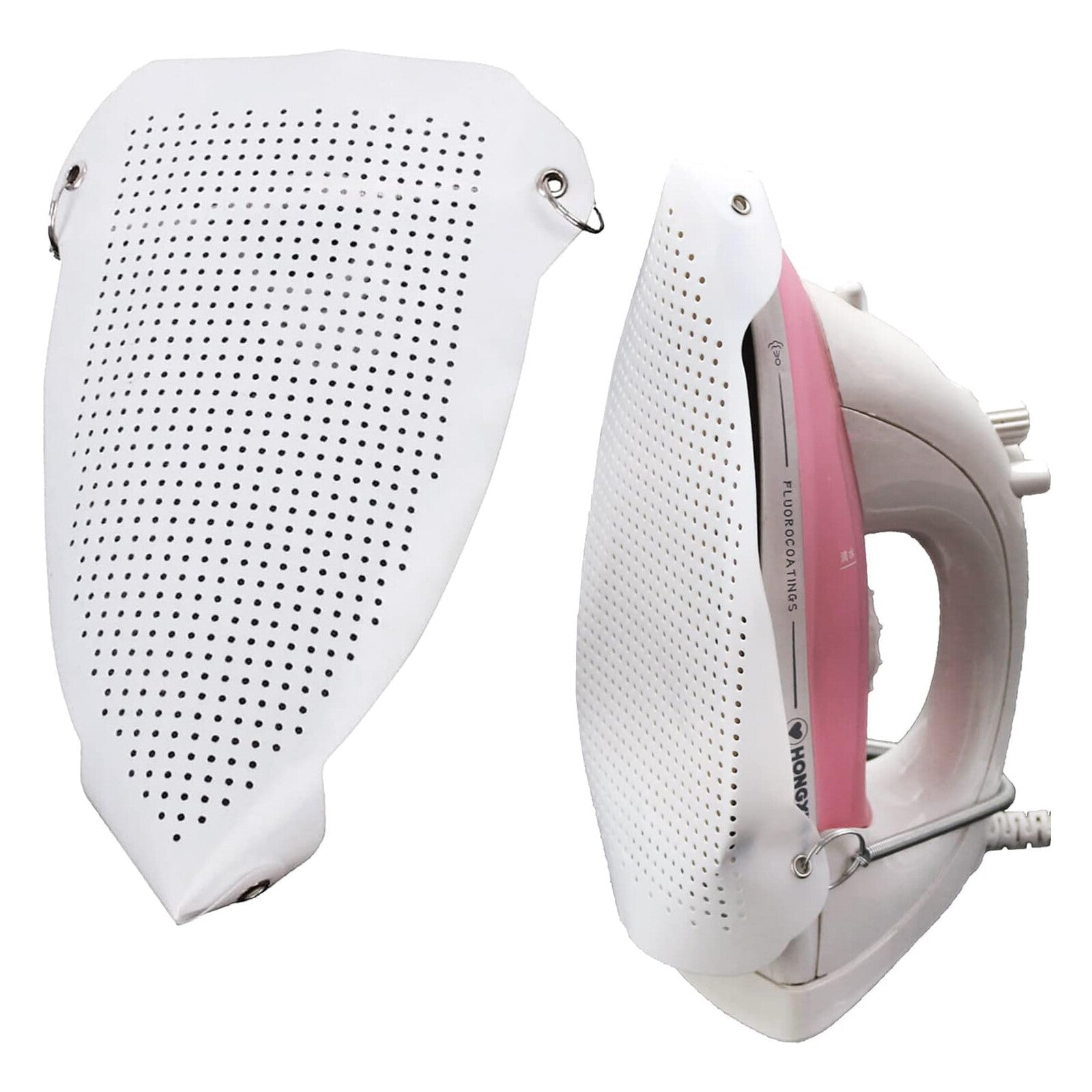 2 Pack Iron Shoe Covers for Electric Irons – Heat Resistant Non Stick Sole Plate Protector