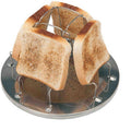 Camping toast rack 2 pack in stainless steel