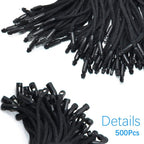 500pcs Hang Tag String Plastic Snap Lock Pins for Price Tags Clothing Labels