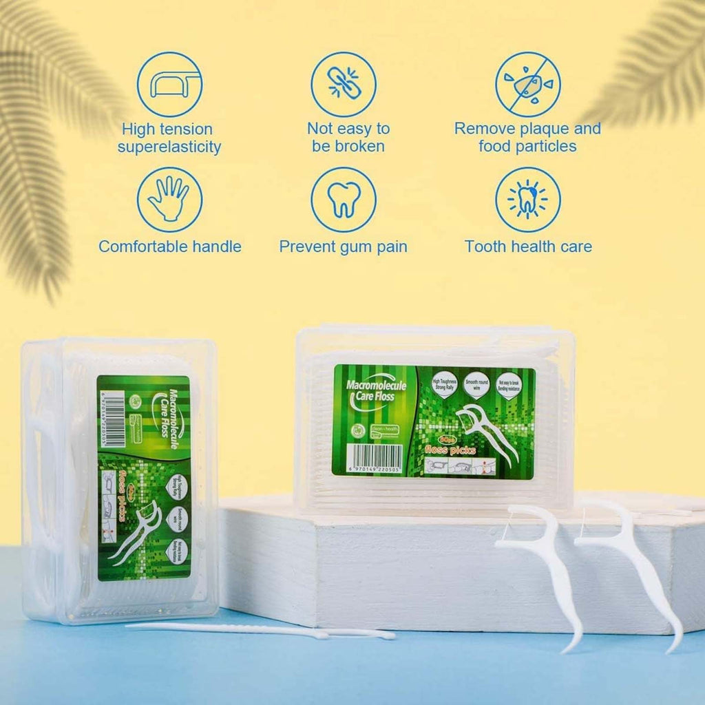 Floss pick box features