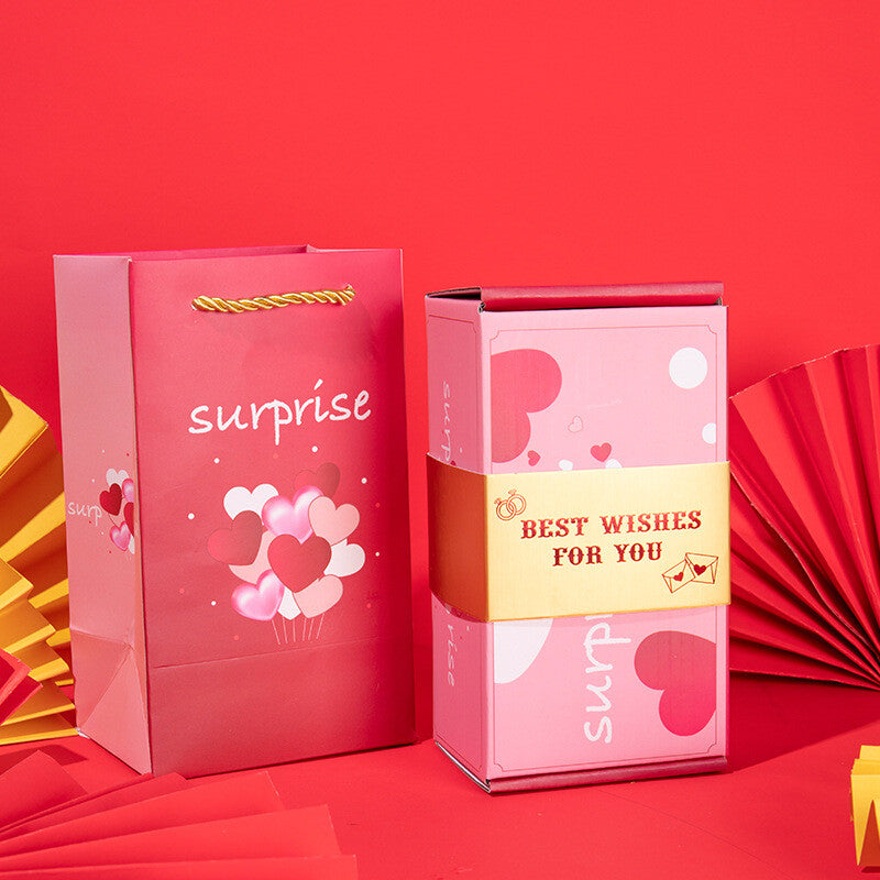 ATM Surprise Money Bounce Box – Folding Jumping Gift Box Birthday Party Surprise