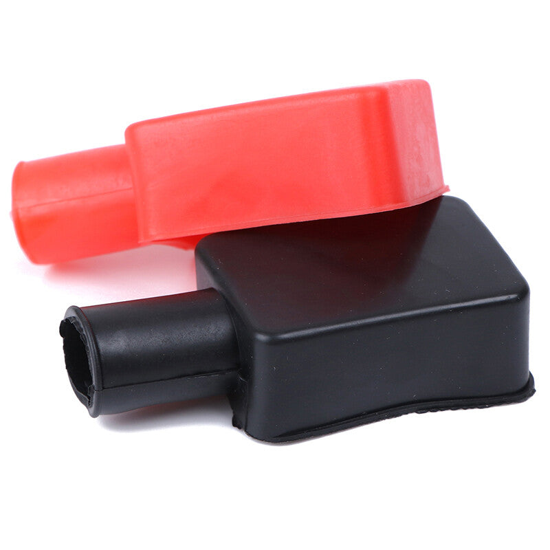10PCS Car Battery Terminal Cover Caps - Positive and Negative PVC Insulating Protectors