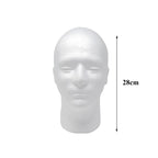 2PCS Foam Mannequin Head Display Stands - Glasses, Caps, Hats and Wig Display Holder
