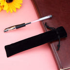 100PCS Velvet Pen Pouch Drawstring Pen Gift Bag Single Pen Packaging Case