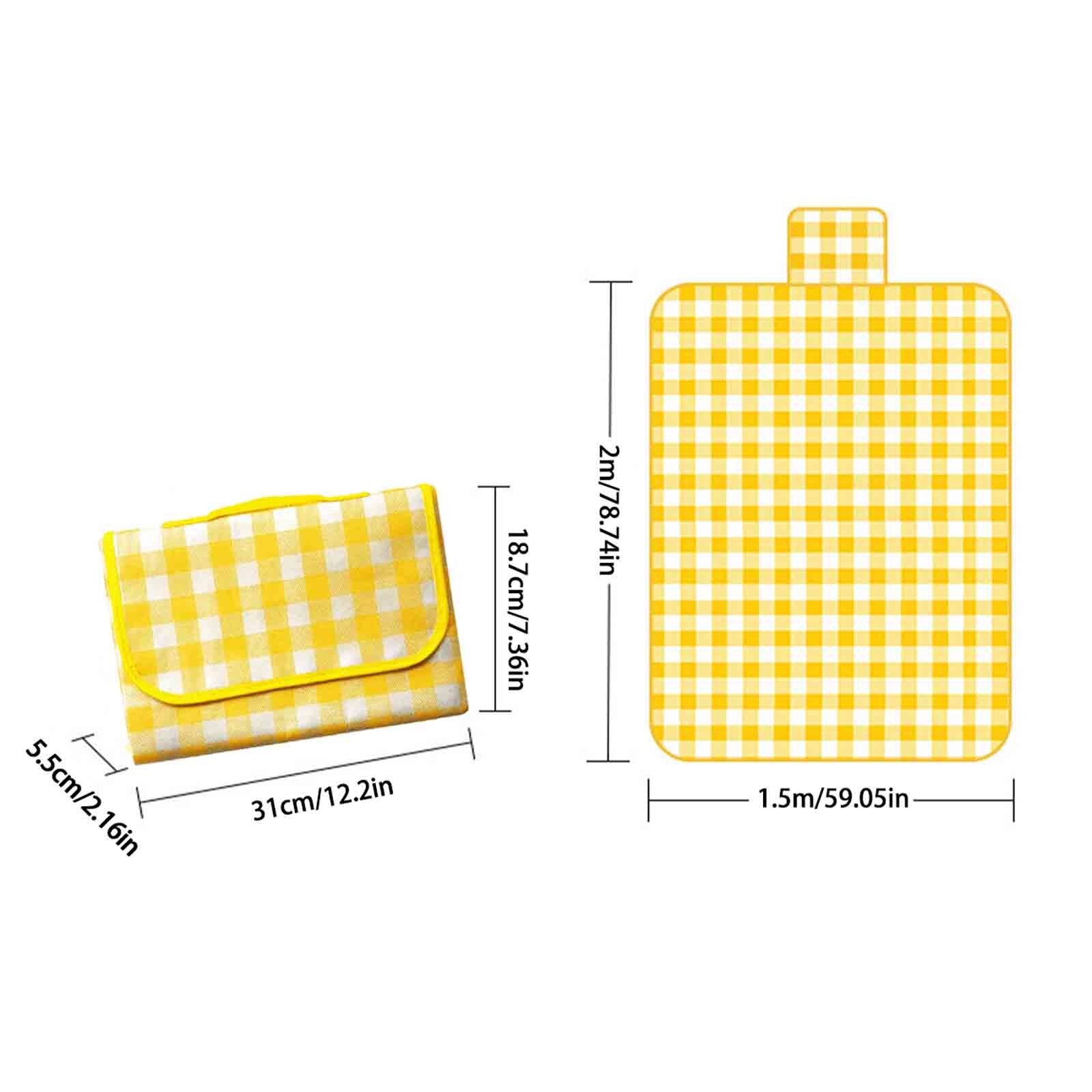 Large Waterproof Picnic Blanket Outdoor Beach Mat Camping Picnic Rug AU