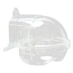 Round Hanging Bird Bath Tub for Cage – Plastic Parrot Bird Bath Bowl for Small Birds
