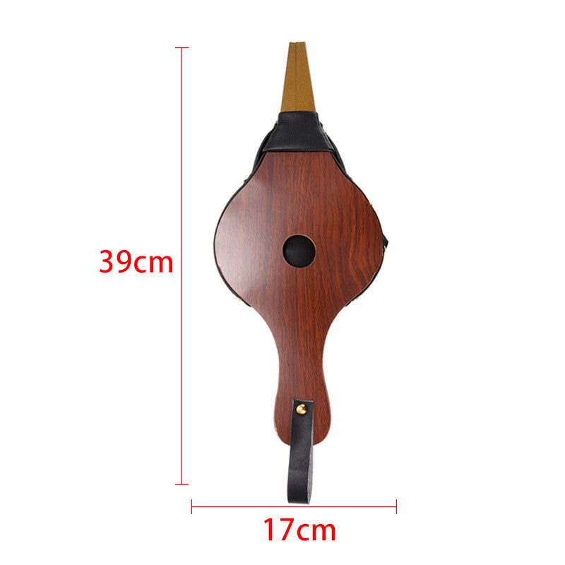 Fireplace Bellows Wooden Air Blower with Cast Nozzle - Hand Bellow Pump Fire Tool in S M L