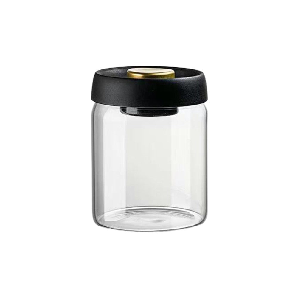 Vacuum Glass Coffee Bean Storage Jar – Airtight Sealed Container 900ml / 1800ml