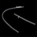 2PCS Brake Bleeder HoseHydraulic Brake Bleed Hose One Way Check Valve Tube AU
