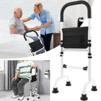 Senior Standing Assist Mobility Aid Adjustable Height Elderly Stand Support Handle Non-Slip Base