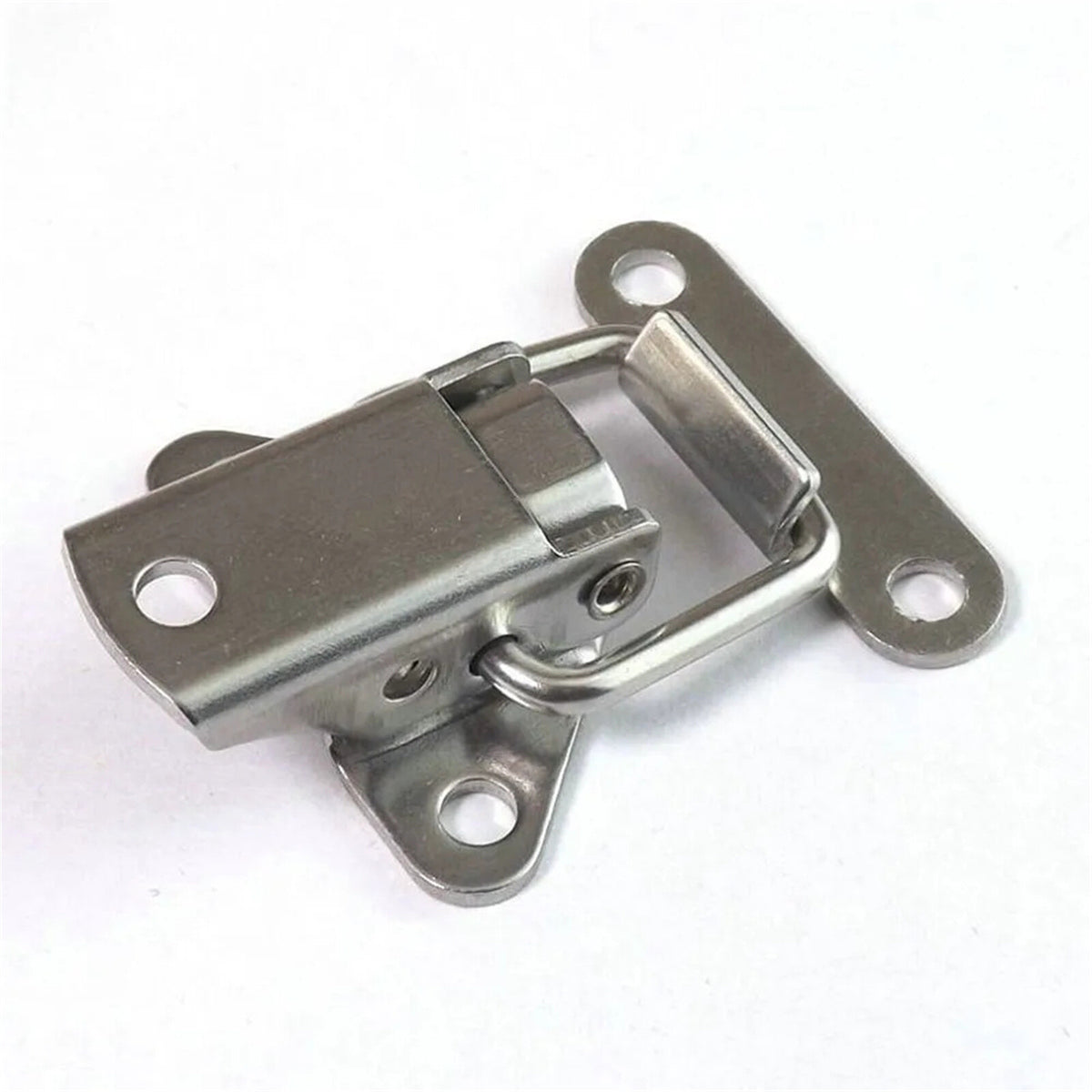 8 X Stainless Steel Clasp Case Clip Loop Suitcase Box Trunk Latch Lock Guitar AU