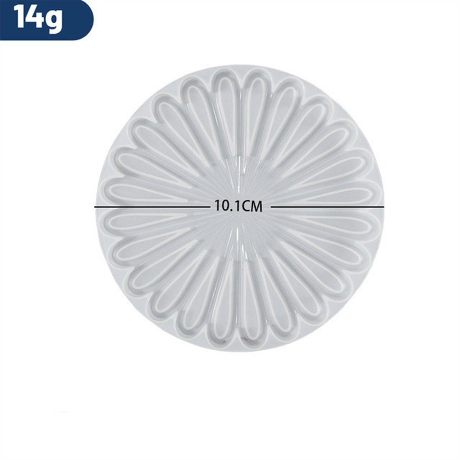 6PCS Flower Silicone Coaster Mold Set - Resin Casting Epoxy Coaster Moulds with Holder