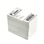 4x6 Thermal Direct Shipping Labels 500 Pack - Fan Fold 100x150mm White Sticker Labels