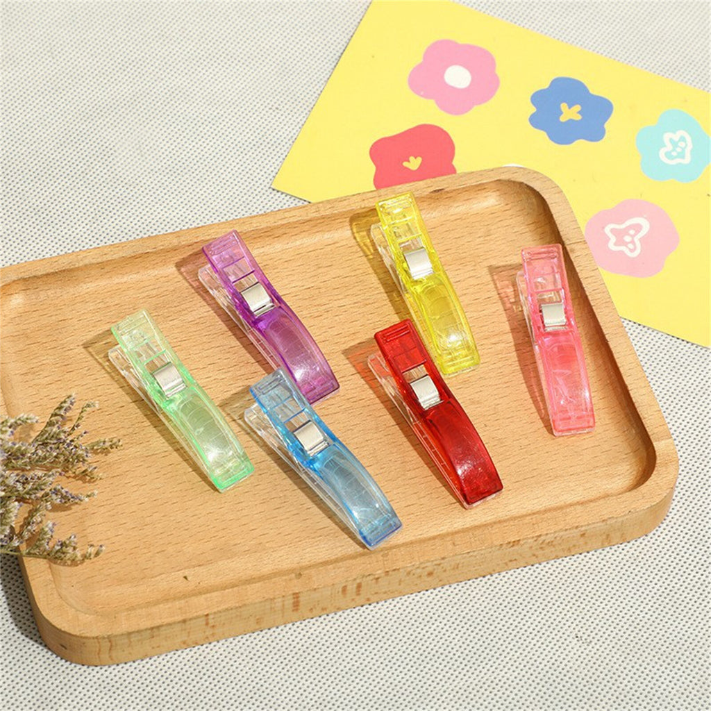 300 Pack Wonder Clips for Sewing Quilting and Crafts – Multi Color Fabric Clips 56mm