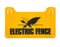 20pcs Electric Fence Warning Signs | Double Sided Caution Signs for Wire, Tape & Mesh