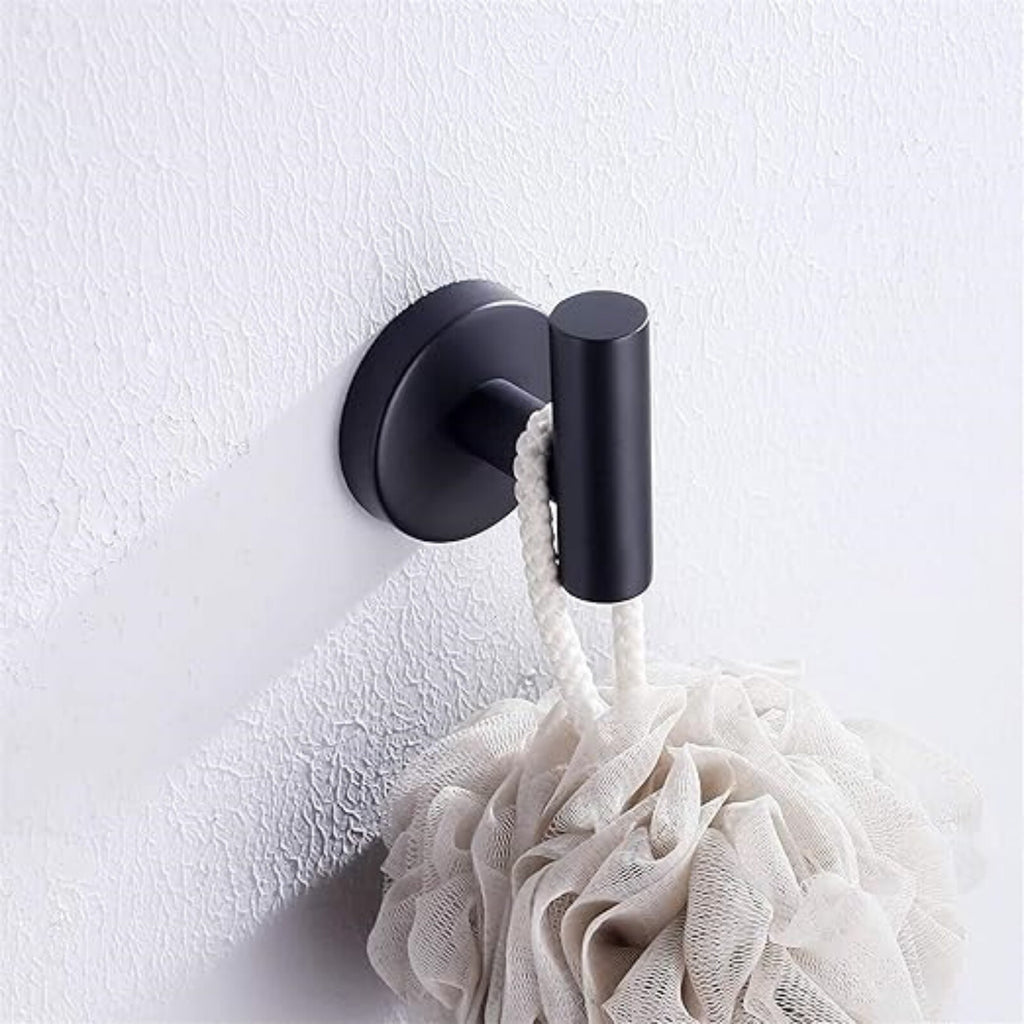 8PCS Stainless Steel Wall Hooks – Bathroom Towel Robe Coat Hooks Wall Mounted