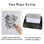 40PCS Tattoo Transfer Paper A4 Thermal Stencil Carbon Tracing Paper Kit