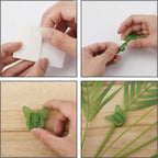 100 Pack Butterfly Plant Clips – Vine Wall Climbing Fixing Clips for Indoor and Outdoor Plants