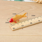 Gold koi model, 5.5cm
