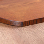 2PCS Semi-Circular Wooden Serving Pallets