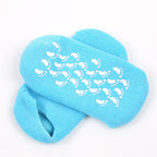 4 Pairs Moisturizing Gel Heel Socks - Cracked Dry Feet Repair Spa Foot Care Socks