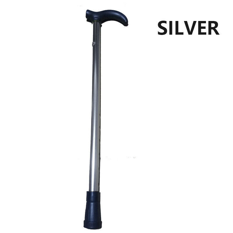 Adjustable Aluminium Walking Stick Retractable Travel Cane Lightweight Portable Mobility Aid