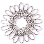 100PCS Gold Swivel Lobster Clasps – Metal Trigger Snap Hooks for Keychains, Bags and DIY Crafts