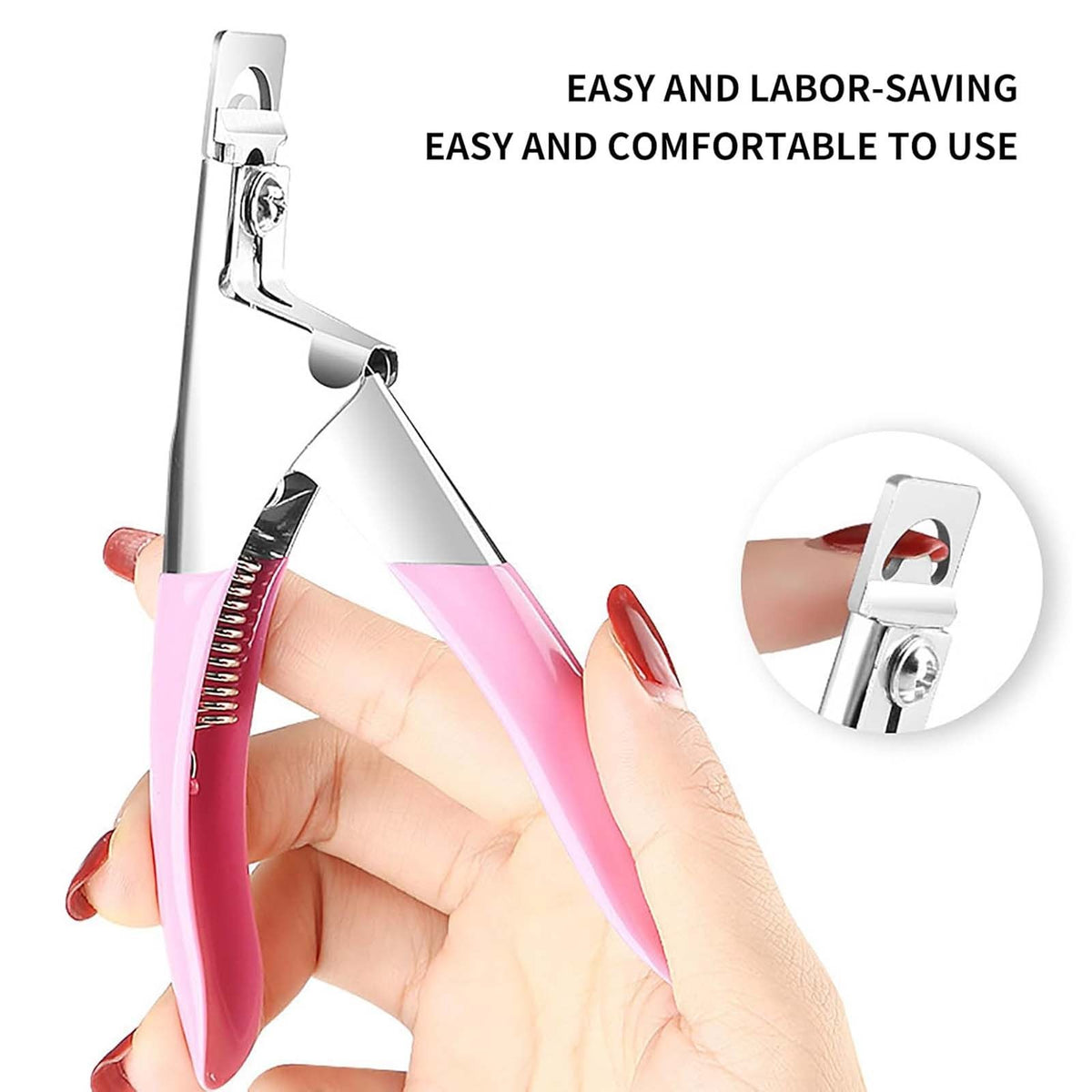 Toenail Fake Nail Cutter Professional Nail Clippers Straight Edge Nail Clipper