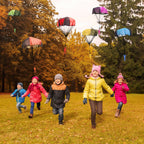 10pcs Mini Soldier Parachute Toys | Hand Throw Outdoor Flying Game for Kids