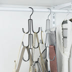 2PCS Multi-Layer Clothes Hanger Hook – Space Saving Closet Organizer for Bags & Clothes