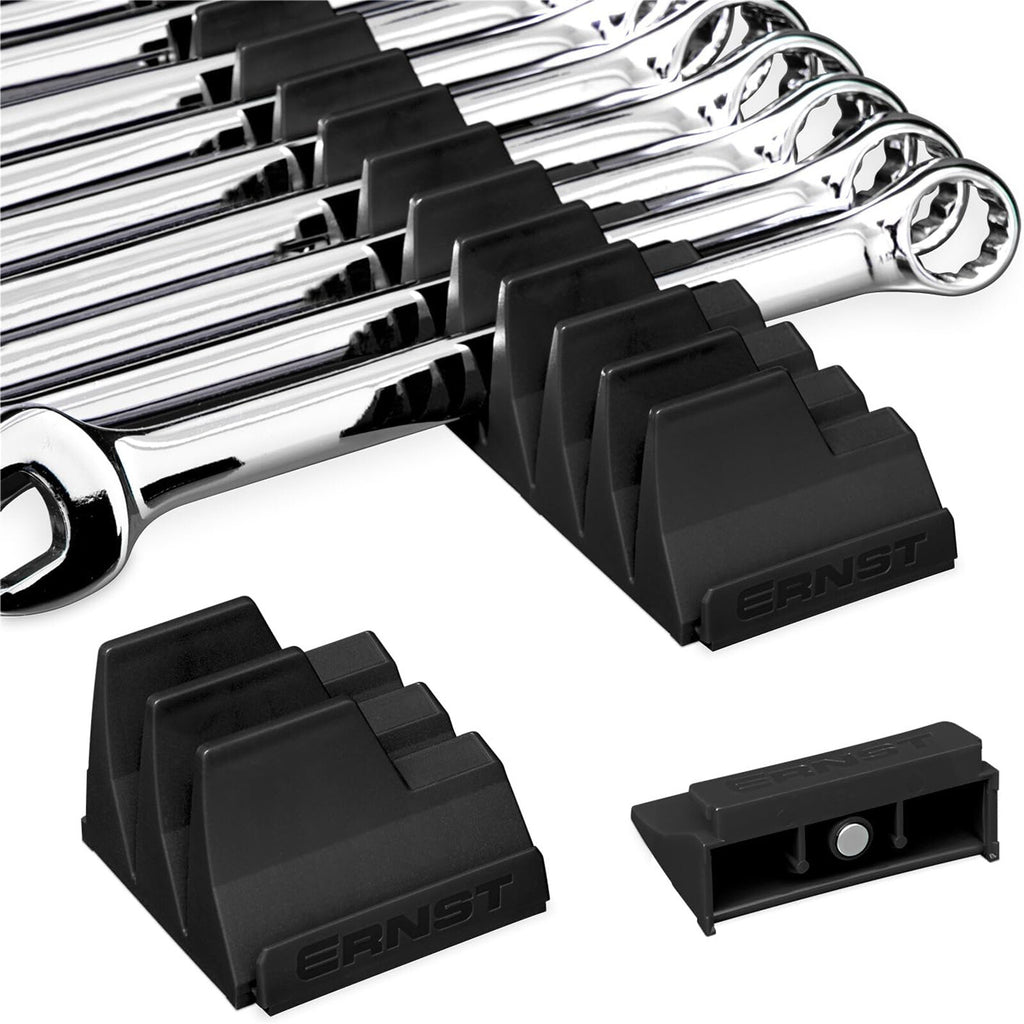 23 Slot Wrench Storage Rack Spanner Organizer Tool Holder Garage Tool Rack