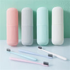 Portable Toothbrush Holder Case Travel Toothpaste Storage Box Bathroom Organizer