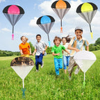 10pcs Mini Soldier Parachute Toys | Hand Throw Outdoor Flying Game for Kids