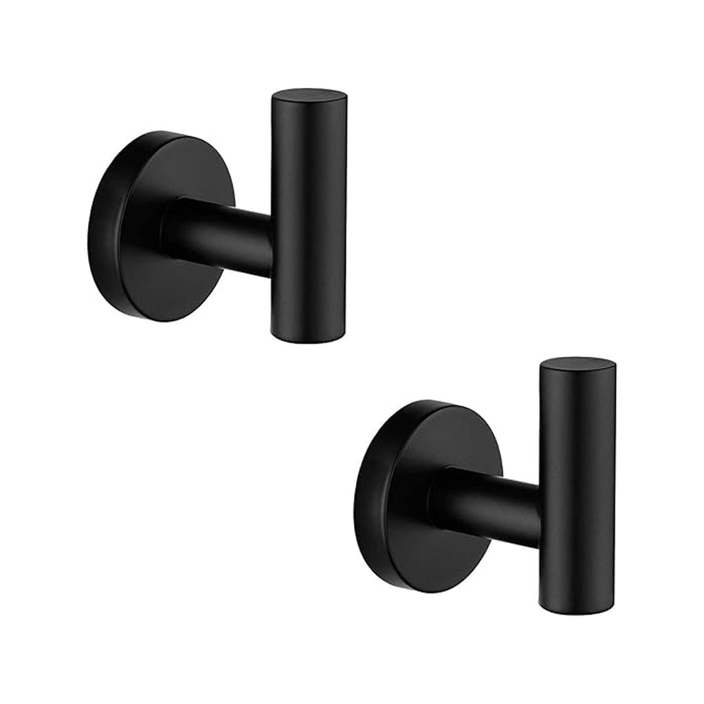8PCS Stainless Steel Wall Hooks – Bathroom Towel Robe Coat Hooks Wall Mounted