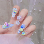 100pcs Nail Stickers Candy Nails Charms DIY Manicure Decors Lollipop Art