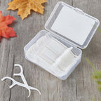 Open box of floss picks