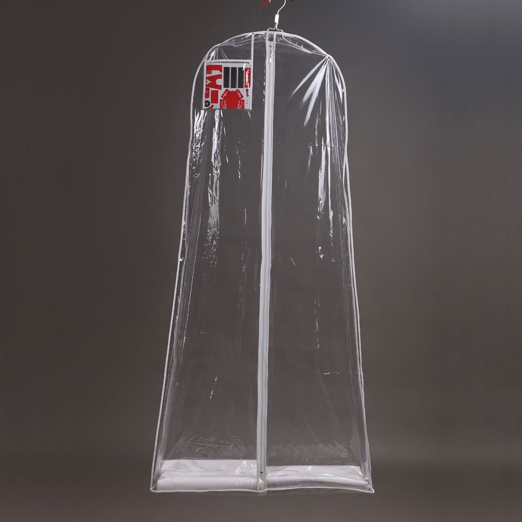 Clear Garment Bag Dustproof Dress Cover PVC Wedding Dress Suit Storage Bag