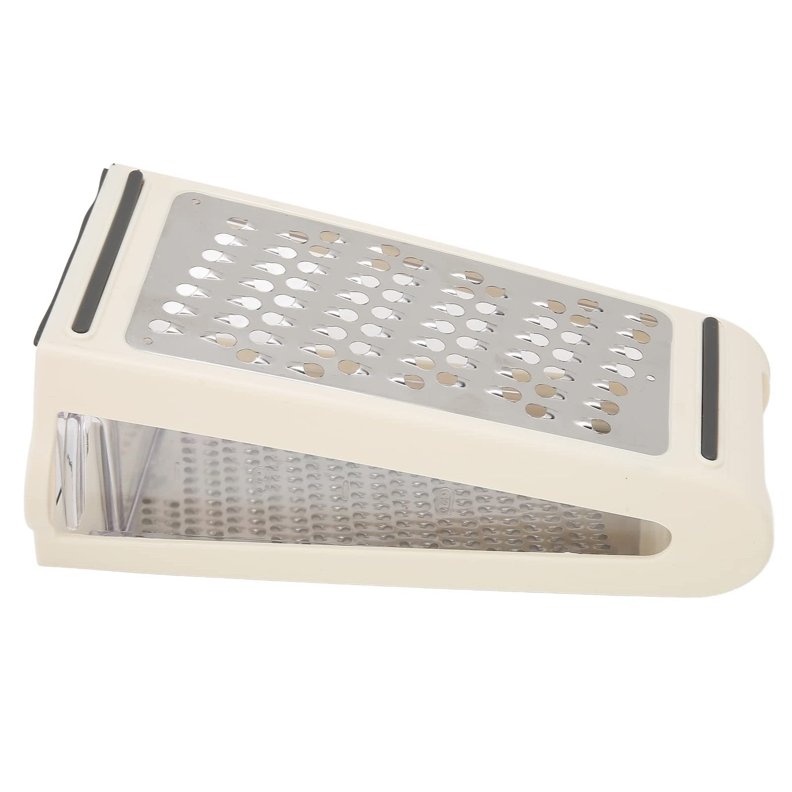2PCS Vegetable Cheese Grater with Container – Double Sided Garlic Ginger Box Grater