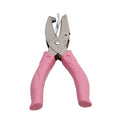 2Pcs Manual Puncher Paper Hand Metal Hole Punch Cutter Circle Soft Grip Paper