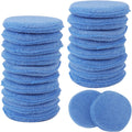 50PCS Car Ceramic Coating Sponge Applicator Pads - Blue Microfibre Nano Wax Polish Pads