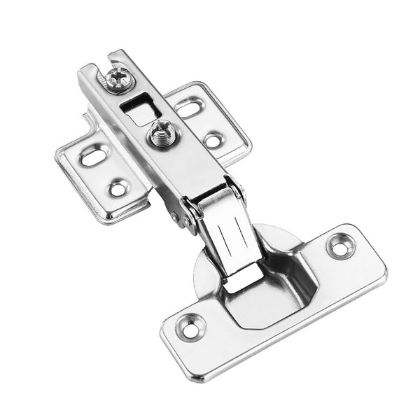 10 Set Kitchen Cabinet Door Hinge Repair Kit with Soft Close Hinges and Fixing Plates