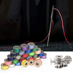 50PCS Metal Bobbins Sewing Machine Spool Bobbin For Brother Janome Singer Craft