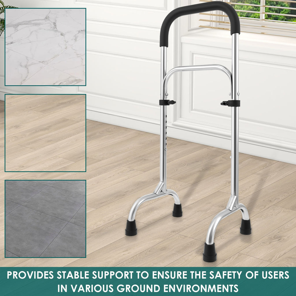 Senior Mobility Standing Aid Adjustable Height Elderly Stand Assist Support Device Non-Slip Walking Aid