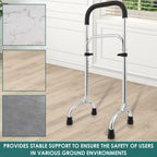 Senior Mobility Standing Aid Adjustable Height Elderly Stand Assist Support Device Non-Slip Walking Aid