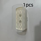 Transparent Kitchen Sink Rag Rack - Sponge Drain Storage Rack for Faucet and Sink Area