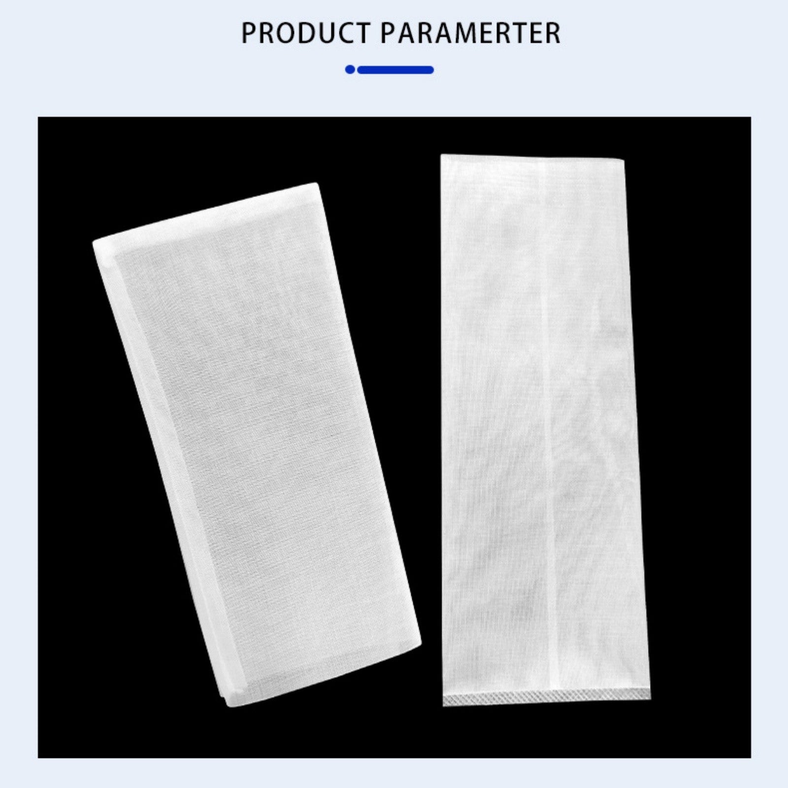 100pcs 90 Micron Nylon Filter Bags | Heat Resistant Tea Press & Fine Mesh Extraction Bags
